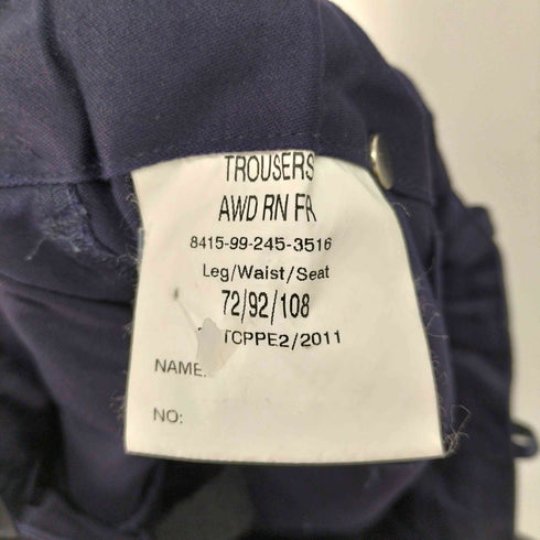 ロイヤルネイビー ROYAL NAVY TROUSERS AWD RN FR イギリス軍 カーゴパンツ 前期型 メンズ 72/92/108