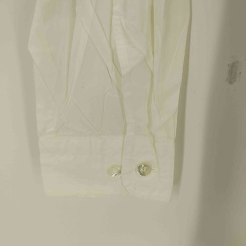イッセイミヤケ ISSEY MIYAKE L/Sプリーツバンドカラーシャツ メンズ JPN:XL