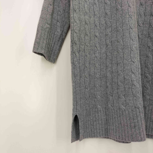 ポロラルフローレン POLO RALPH LAUREN カシミヤ混 ポニー刺しゅう ケーブル ニットワンピース レディース JPN:XS