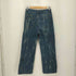 プリントデザイン ストレートデニムパンツ casual レディース M