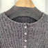 レース付き L/S リブ ポロニット cool レディース
