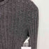 レース付き L/S リブ ポロニット cool レディース