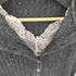 レース付き L/S リブ ポロニット cool レディース