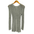 クラネ CLANE BACK SLIT CROCHET KNIT TOPS レディース FREE