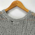 クラネ CLANE BACK SLIT CROCHET KNIT TOPS レディース FREE
