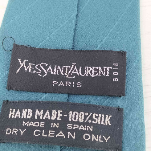 イヴサンローラン Yves Saint Laurent シルク100% 総柄ネクタイ メンズ