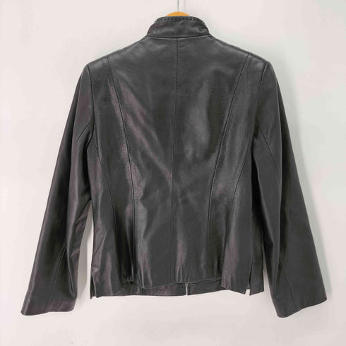 breckenridge ラムレザー シングルライダースジャケット レディース