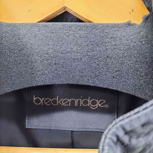 breckenridge ラムレザー シングルライダースジャケット レディース