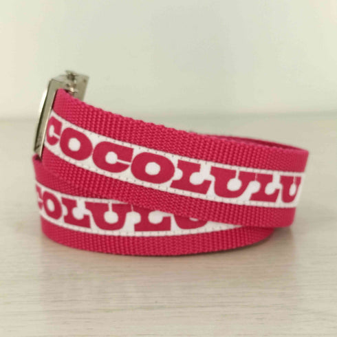 COCOLULU ロゴ ガチャベルト メンズ