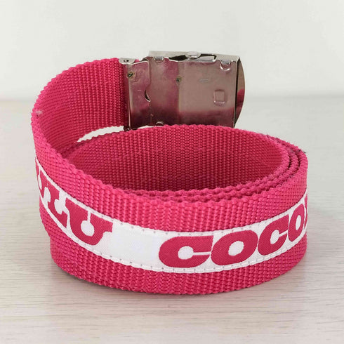 COCOLULU ロゴ ガチャベルト メンズ