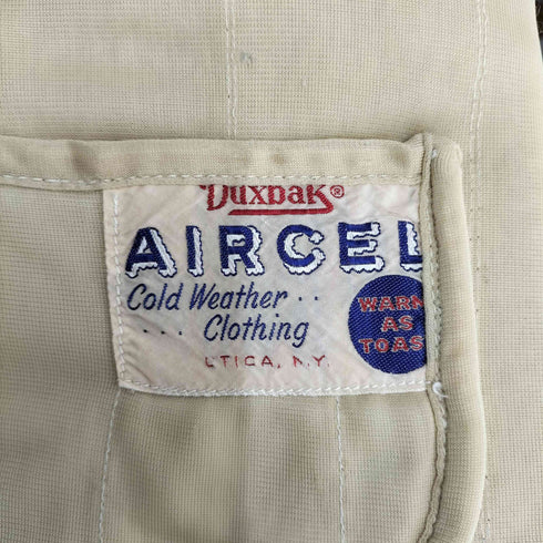 ダックスバック Duxbak 50S TALONジップ 片爪 AIRCEL ノーカラージャケット メンズ