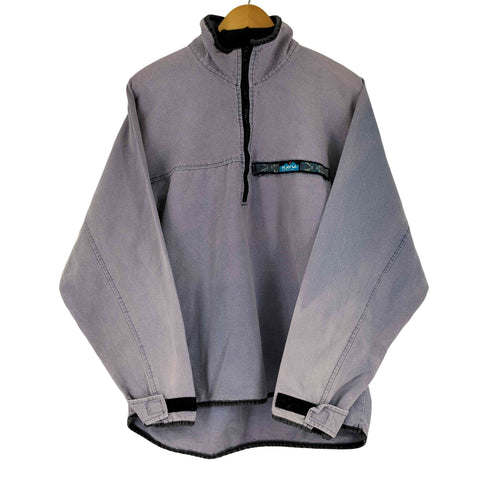 カブー KAVU USA製 ダック地 ハーフジッププルオーバー メンズ JPN:M