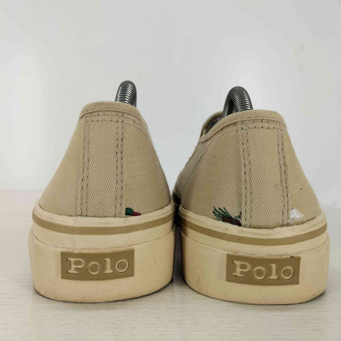 ポロラルフローレン POLO RALPH LAUREN ダック刺繍 キャンバス スリッポン メンズ 81/2 D