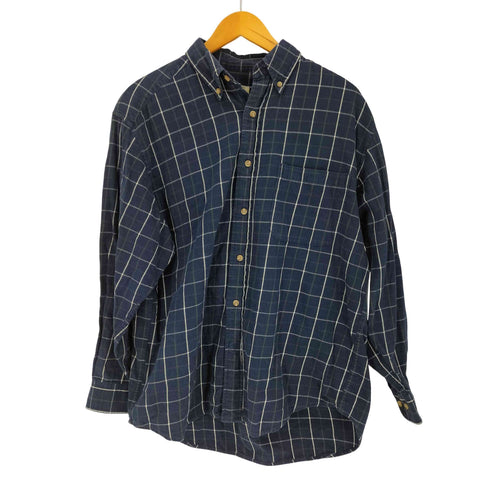 エディーバウアー Eddie Bauer チェック BD L/S シャツ メンズ import:M