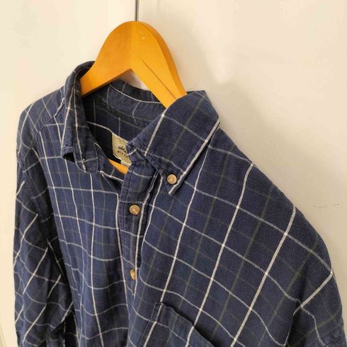 エディーバウアー Eddie Bauer チェック BD L/S シャツ メンズ import:M