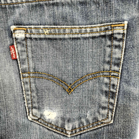 リーバイス Levis メキシコ製 514 Straight Fit ローライズ ジップフライ デニム パンツ メンズ W30 L32