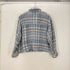 ザラ ZARA クロップド ショート ツイード シャツ ジャケット レディース import:XS