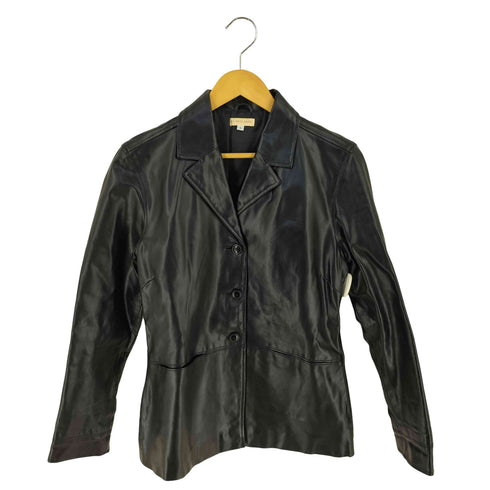en deux passy Pig Leather レザージャケット elegance レディース L