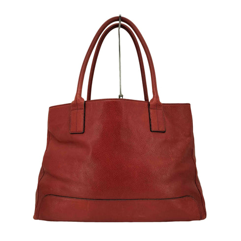 アイムプロダクトイッセイミヤケ im product ISSEY MIYAKE 本革レザー レッド トート ハンドバッグ レディース
