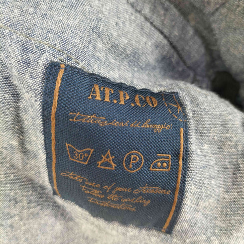 アティピコ AT.P.CO チェックコットンパンツ メンズ 48