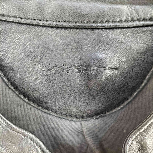 nitca WALDESジップ レザー シングルライダースジャケット レディース