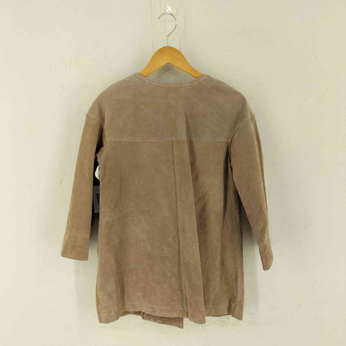 ナノユニバースザファーストフロアー nano・universe The 1st. Floor Pig Leather レザーコート レディース 36