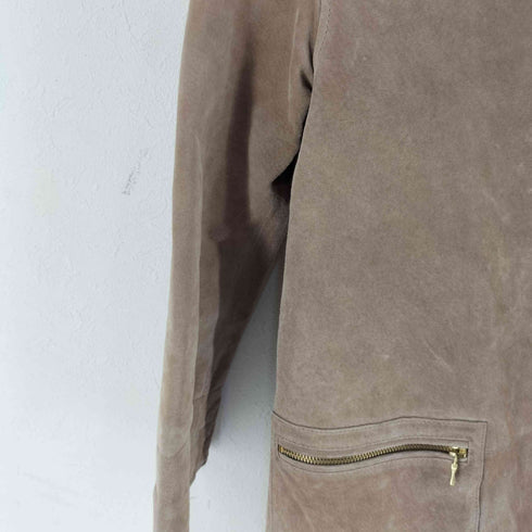 ナノユニバースザファーストフロアー nano・universe The 1st. Floor Pig Leather レザーコート レディース 36
