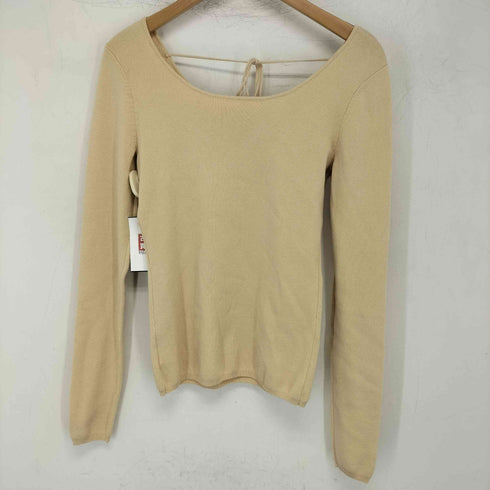 クラネ CLANE ARRANGE RIBBON KNIT TOPS レディース JPN:1