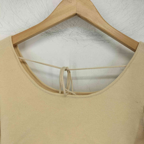 クラネ CLANE ARRANGE RIBBON KNIT TOPS レディース JPN:1
