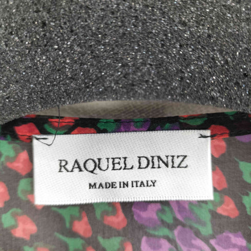 RAQUEL DINIZ イタリア製 シルク100 花柄シアーブラウス レディース EUR:40