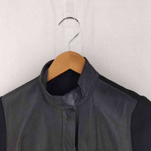 フランス製 Sheep Leather 切替ジャケット レディース 1