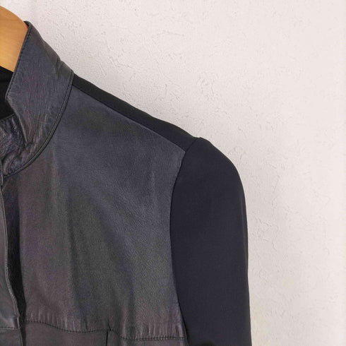 フランス製 Sheep Leather 切替ジャケット レディース 1