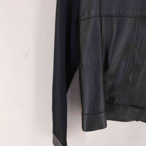フランス製 Sheep Leather 切替ジャケット レディース 1