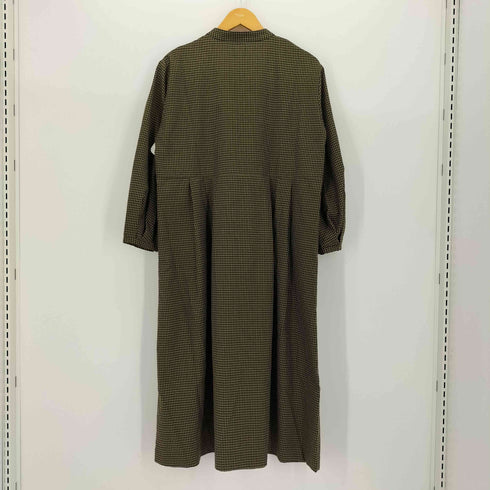 アーバンリサーチドアーズ URBAN RESEARCH DOORS チェック柄バルーンスリーブワンピース レディース JPN:M