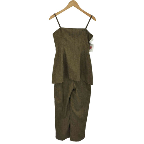 クラネ CLANE PEPLUM BUSTIER ALL IN ONE レディース 0