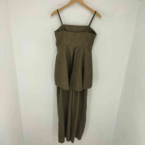 クラネ CLANE PEPLUM BUSTIER ALL IN ONE レディース 0
