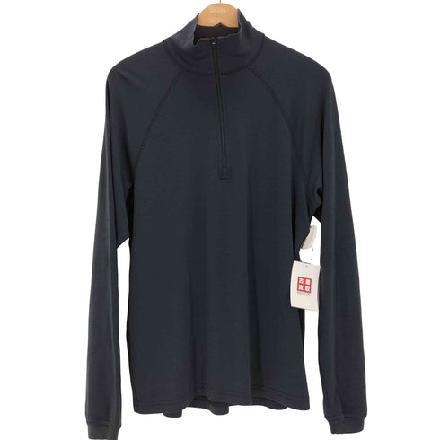 Ibex MADE IN USA ウール ハーフジップL/S カットソー メンズ JPN:M