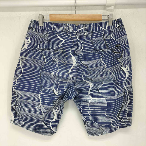 スコッチアンドソーダ SCOTCH&SODA 波柄 総柄 ハーフパンツ メンズ W30