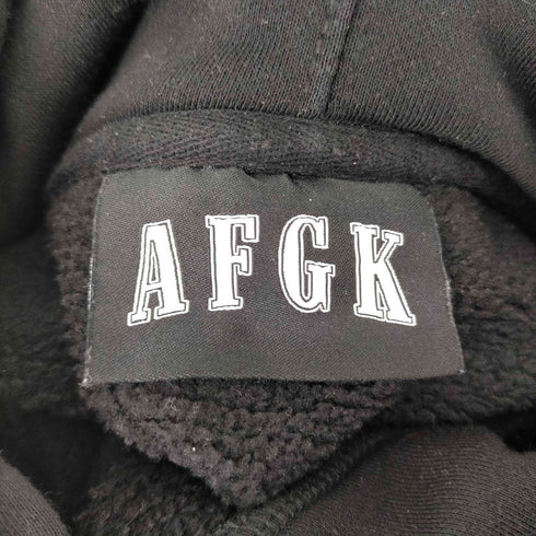 アフューグッドキッズ A FEW GOOD KIDS AFGK グラフィック エンブレム 両面 プリント フーディー パーカー メンズ JPN:L