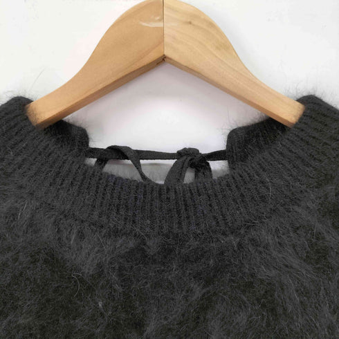 クラネ CLANE ANGOLA BACK OPEN KNIT TOPS レディース FREE