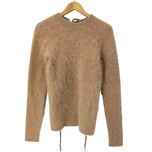 クラネ CLANE ANGOLA BACK OPEN KNIT TOPS レディース FREE