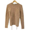 クラネ CLANE ANGOLA BACK OPEN KNIT TOPS レディース FREE