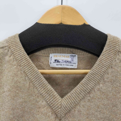 ブリーマー BRAEMAR ウールVネックニット メンズ JPN:S