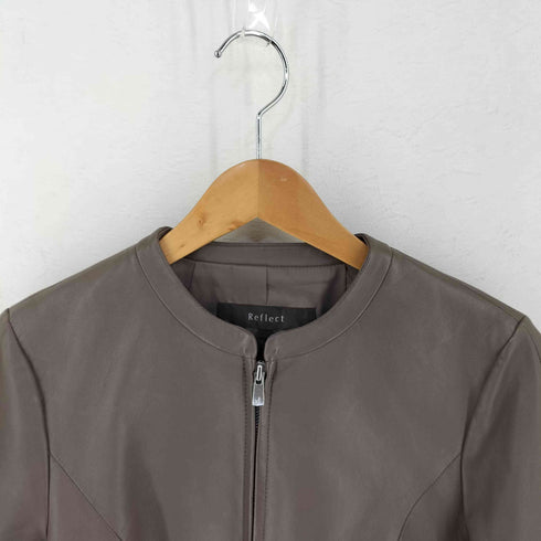 リフレクト Reflect Sheep Leather シングルライダースジャケット レディース 6