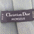 クリスチャンディオール Christian Dior シルク100% 総柄ネクタイ メンズ