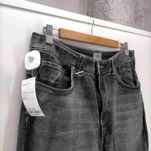 TERRAINCOGNITA ウォッシュド ワイドレッグ フレア デニム パンツ Dカン付き Y2K メンズ XL