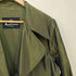 アクアスキュータム AQUASCUTUM 玉虫 ステンカラーコート レディース