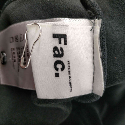Fac. ダブルジップ ヘビーウェイト ジップ フーディー パーカー メンズ 2XL