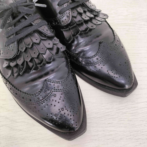 ROYAL REPUBLIQ ウイングチップ レースアップ レザーシューズ レディース EUR:37