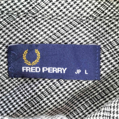 フレッドペリー FRED PERRY ロゴ刺繍 ハリントン ジャケット メンズ import:L